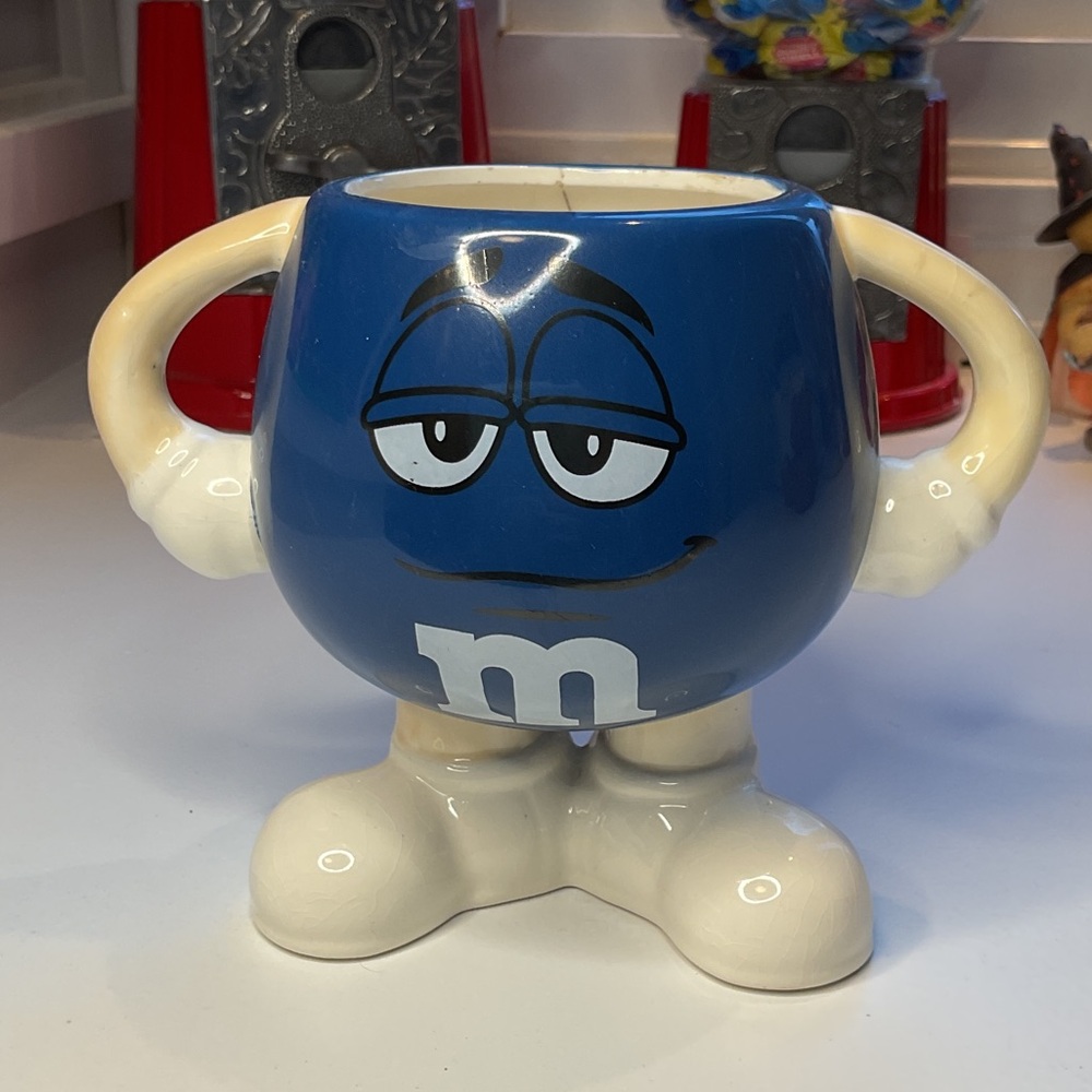 M&M'S Blue Character Mug with Cream Handles